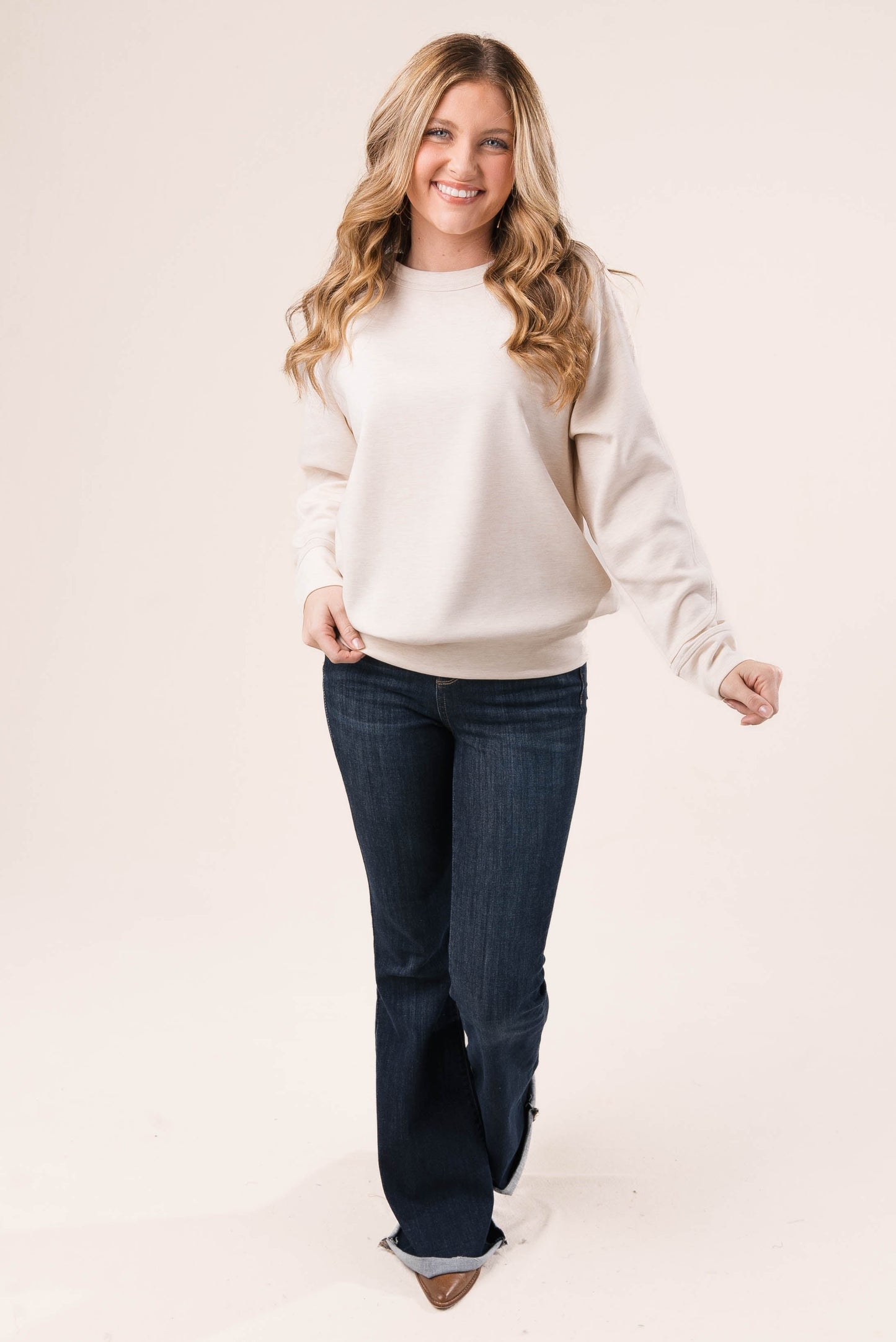 Butter Soft Raglan Sweatshirt