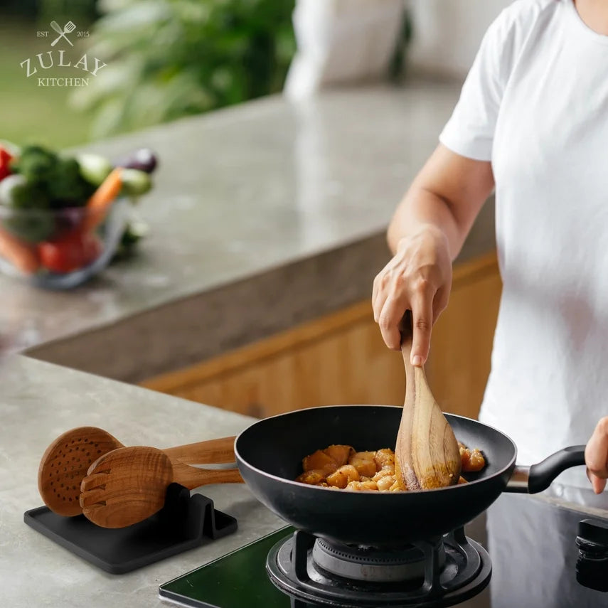 Zulay Silicone Utensil Rest