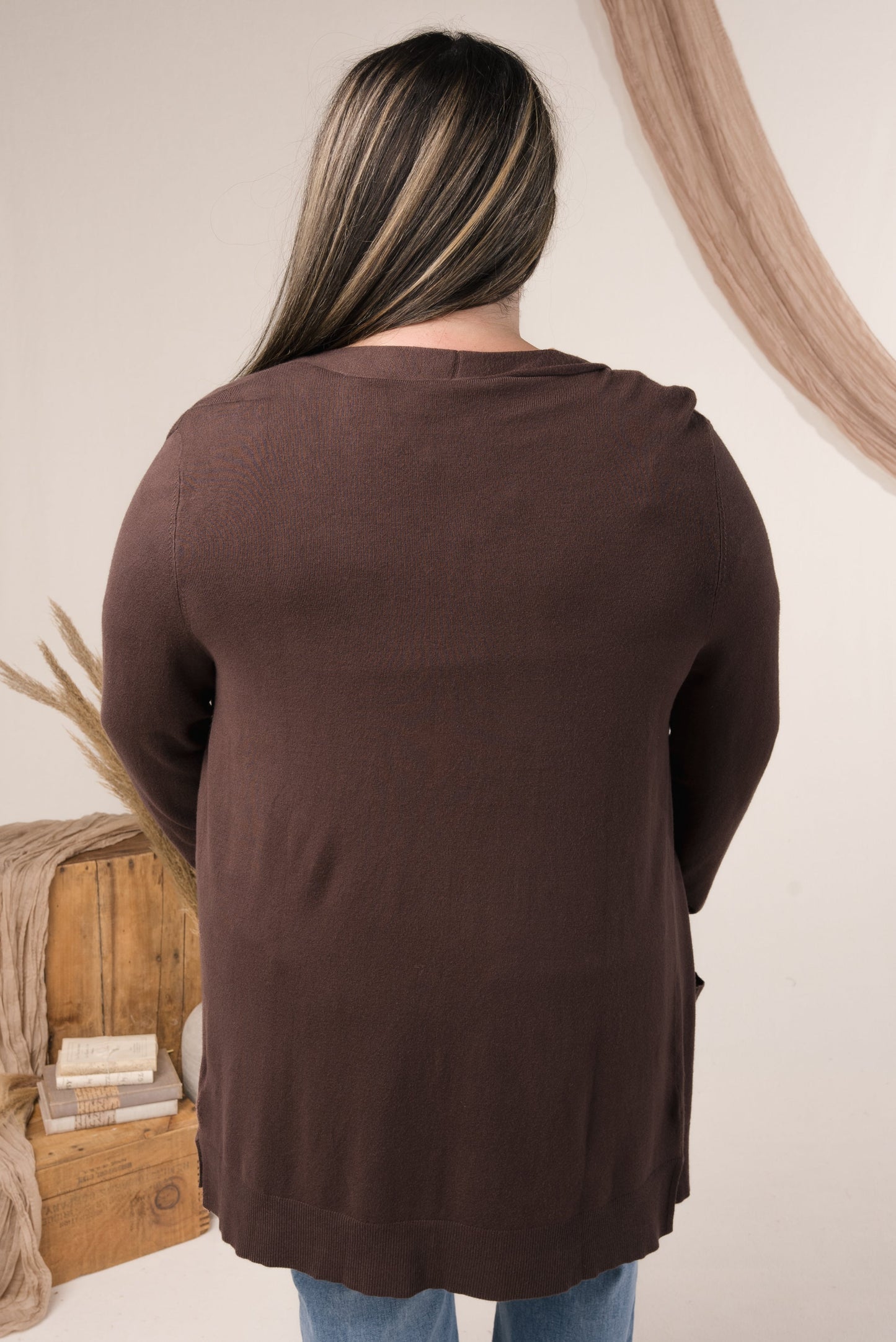 Button Cuff Sweater Cardigan *Final Sale*