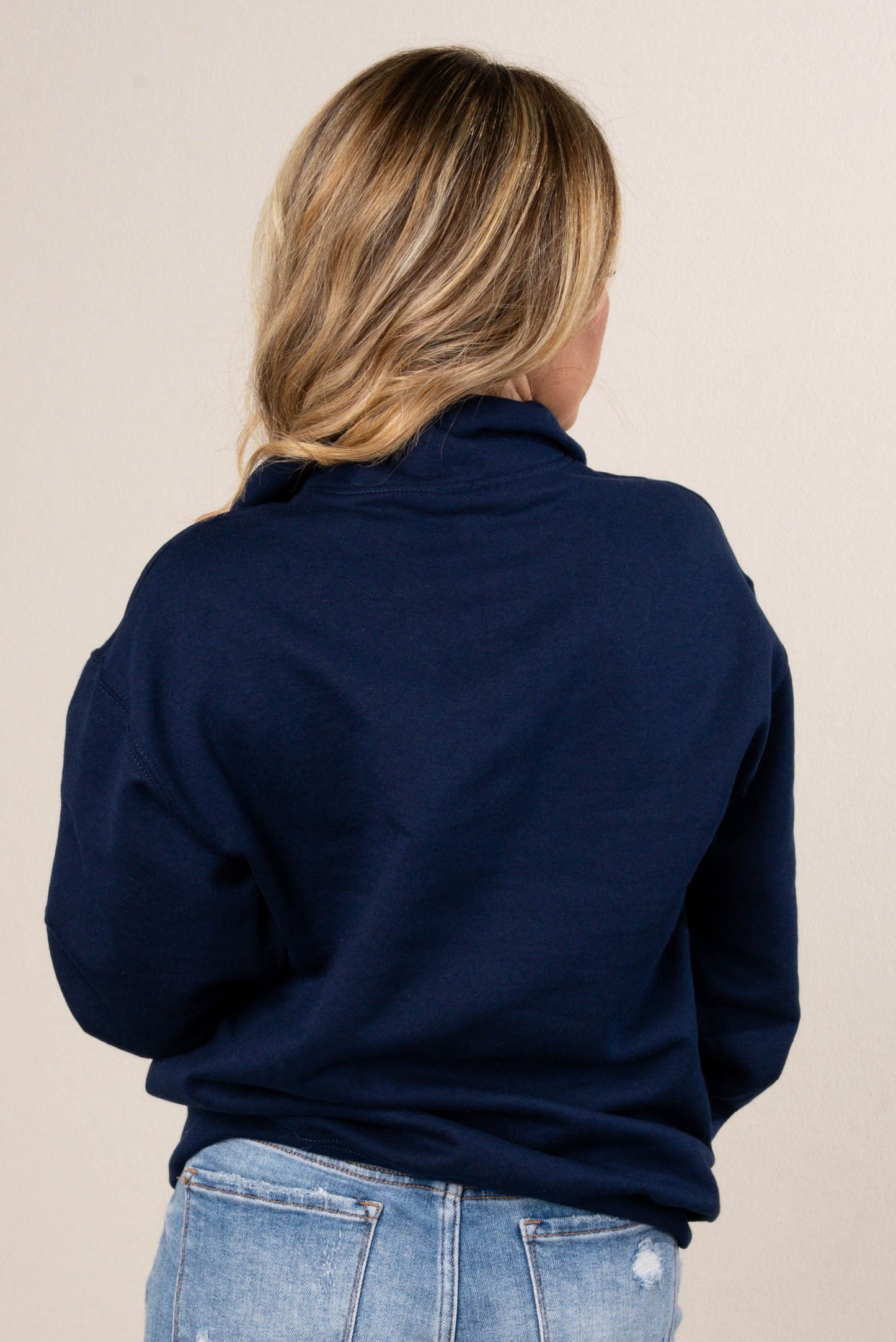 Love God Love Others Quarter Zip Graphic Sweatshirt