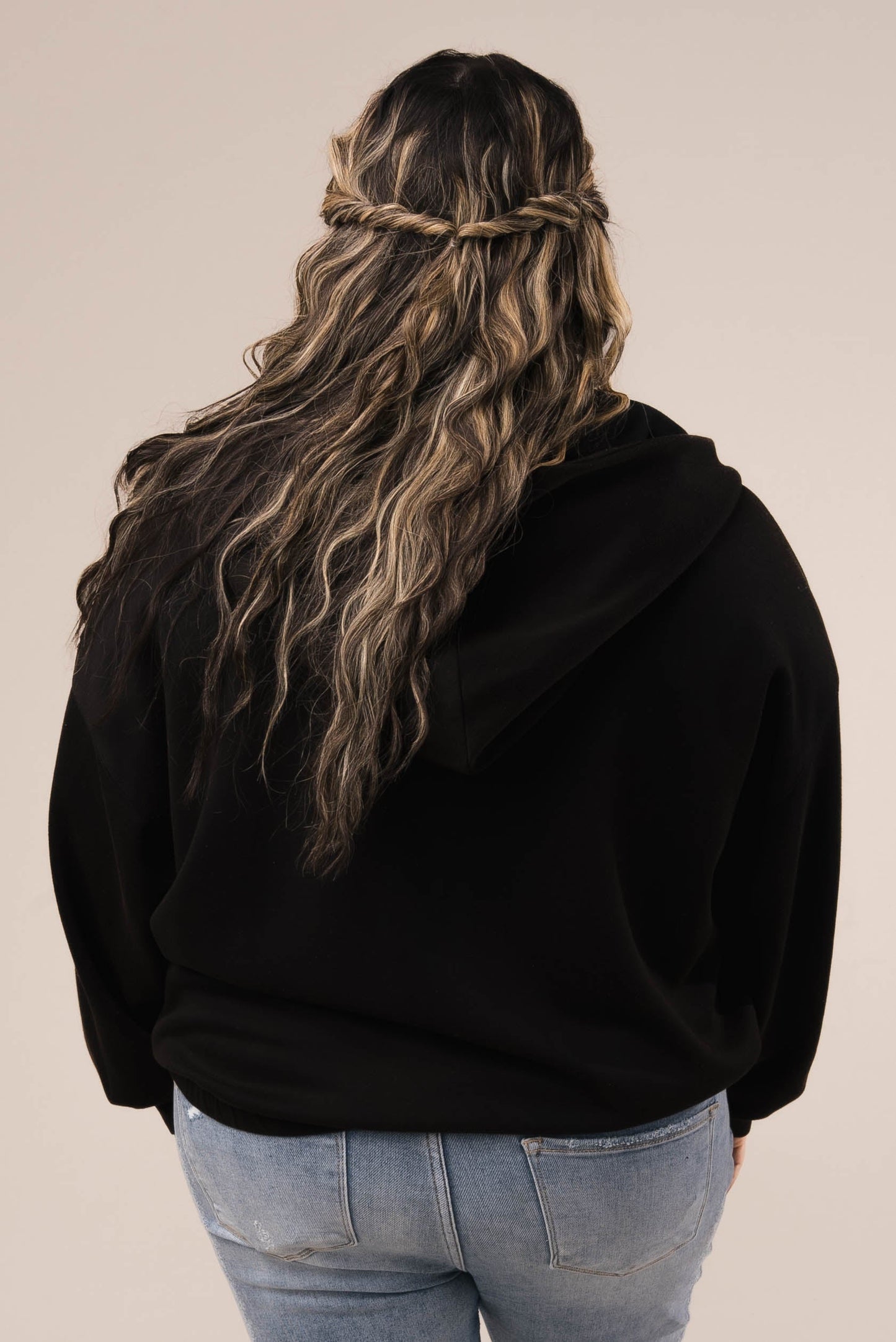 Half Zip Hooded Pullover *Final Sale*