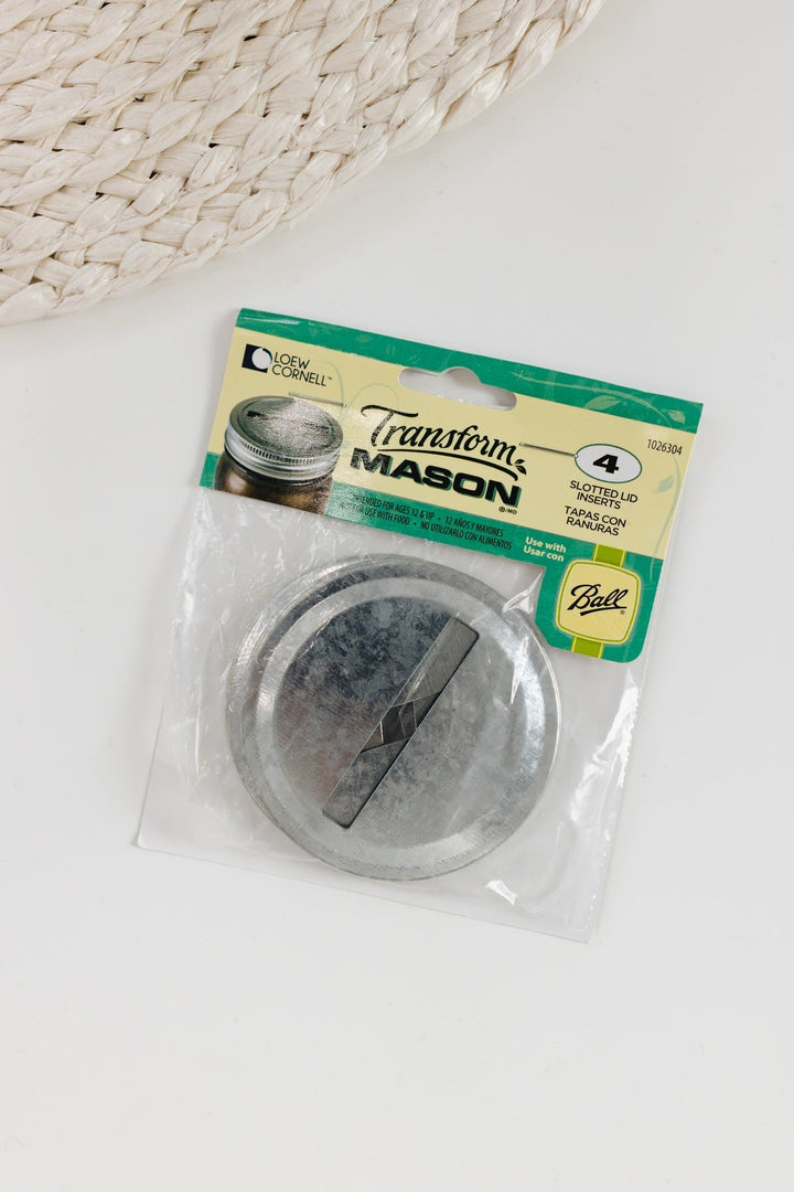 Turn Your Mason Jar Into A Bank - 4 pk