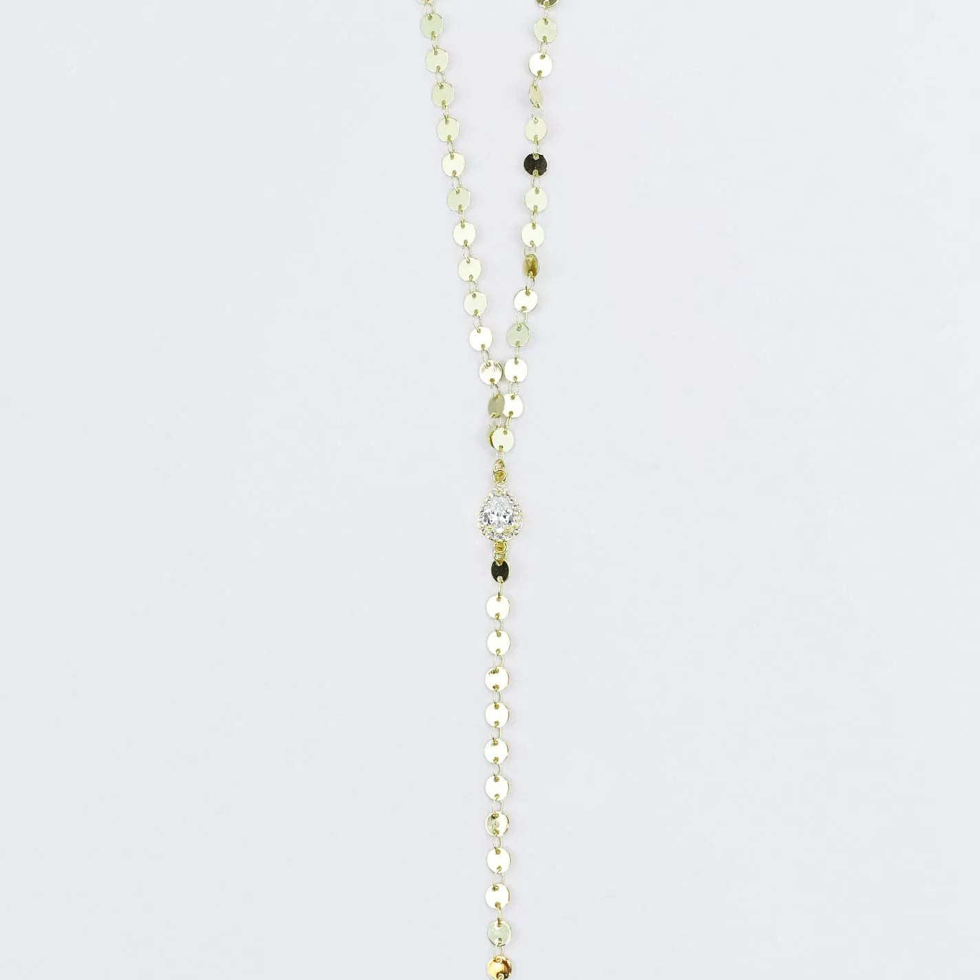 Golden Glow Lariat Necklace PRE-ORDER