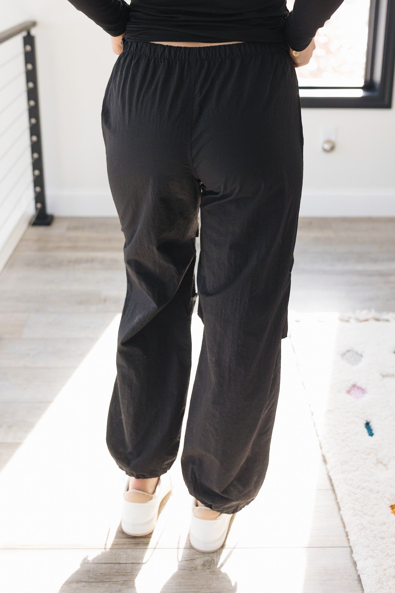 Toggle Waist Windbreaker Joggers *Final Sale*