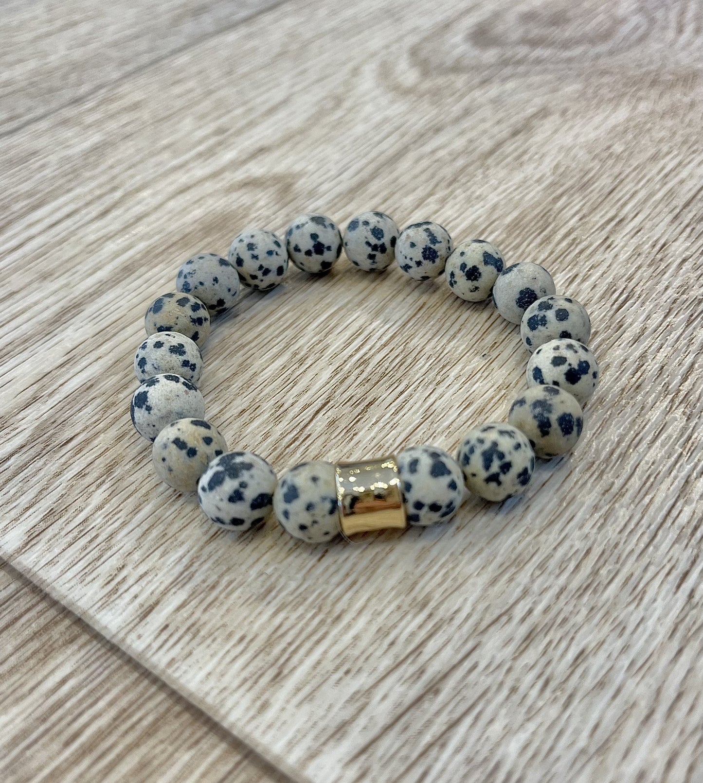 Natural Stone Beaded Bracelet