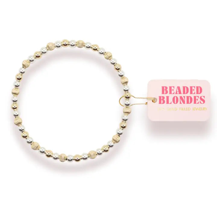 Beaded Blondes | Haven Fluted Bracelet