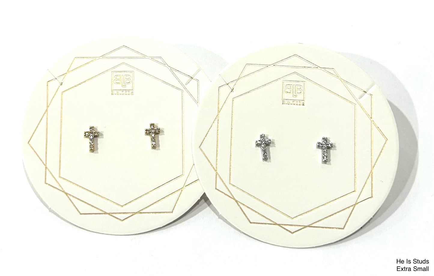 He Is Stud Earrings PRE-ORDER