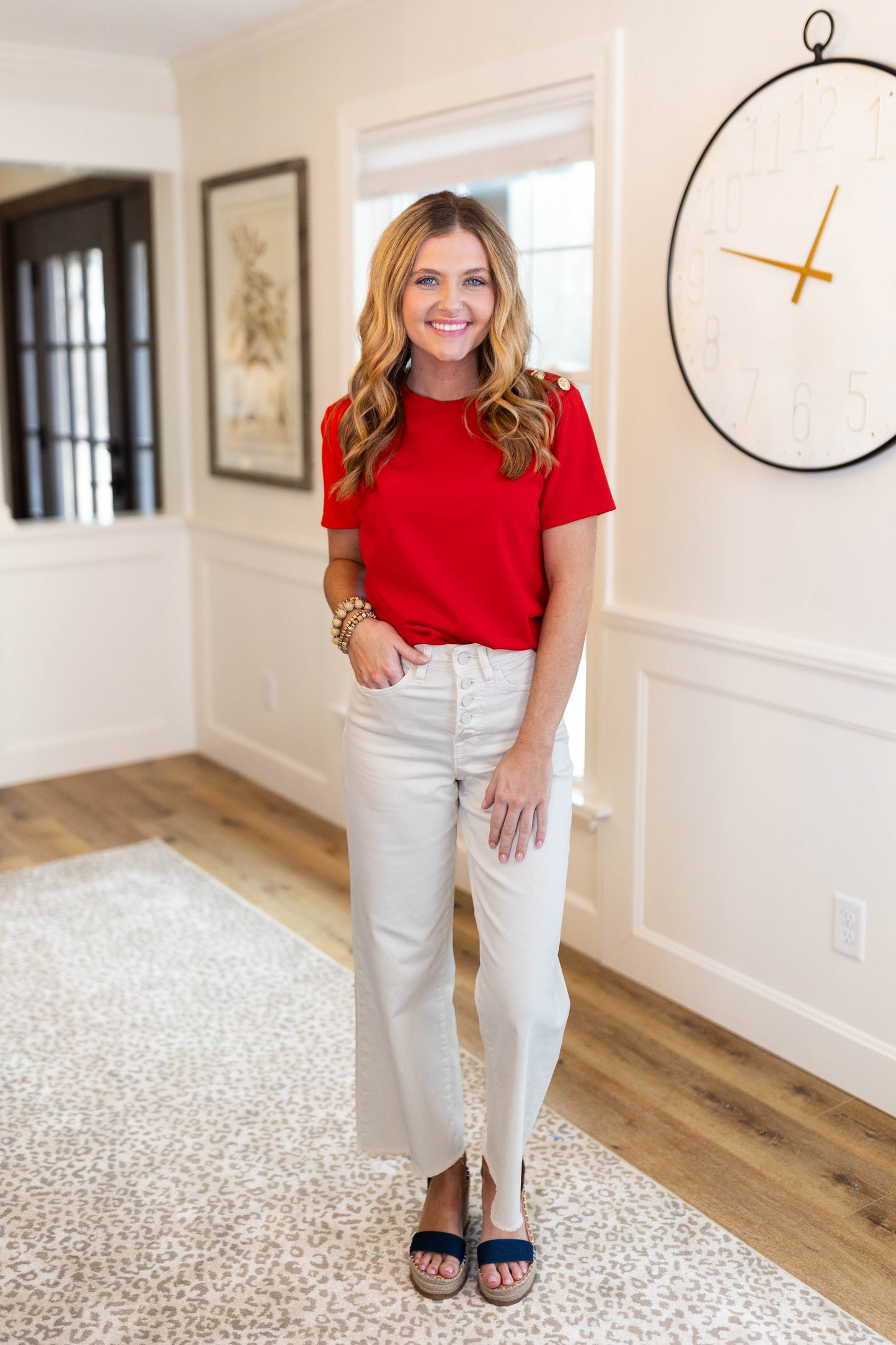 Button Detail Top *Final Sale*