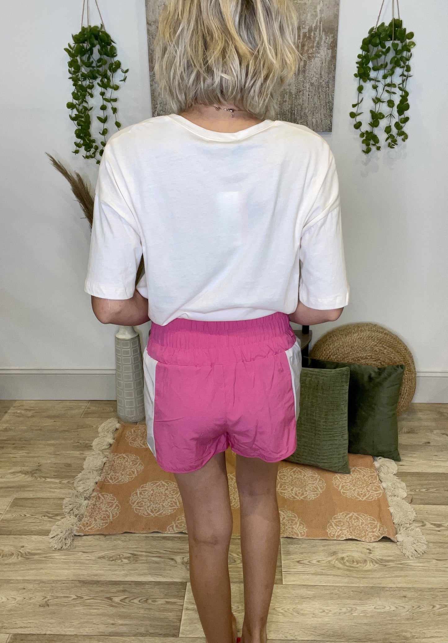 sku31073 | **Daily Deal** Color Block Active Shorts *Final Sale*