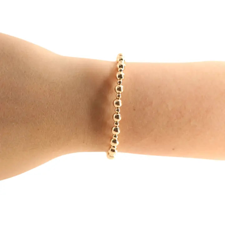 Beaded Blondes | Katy Bracelet in Gold