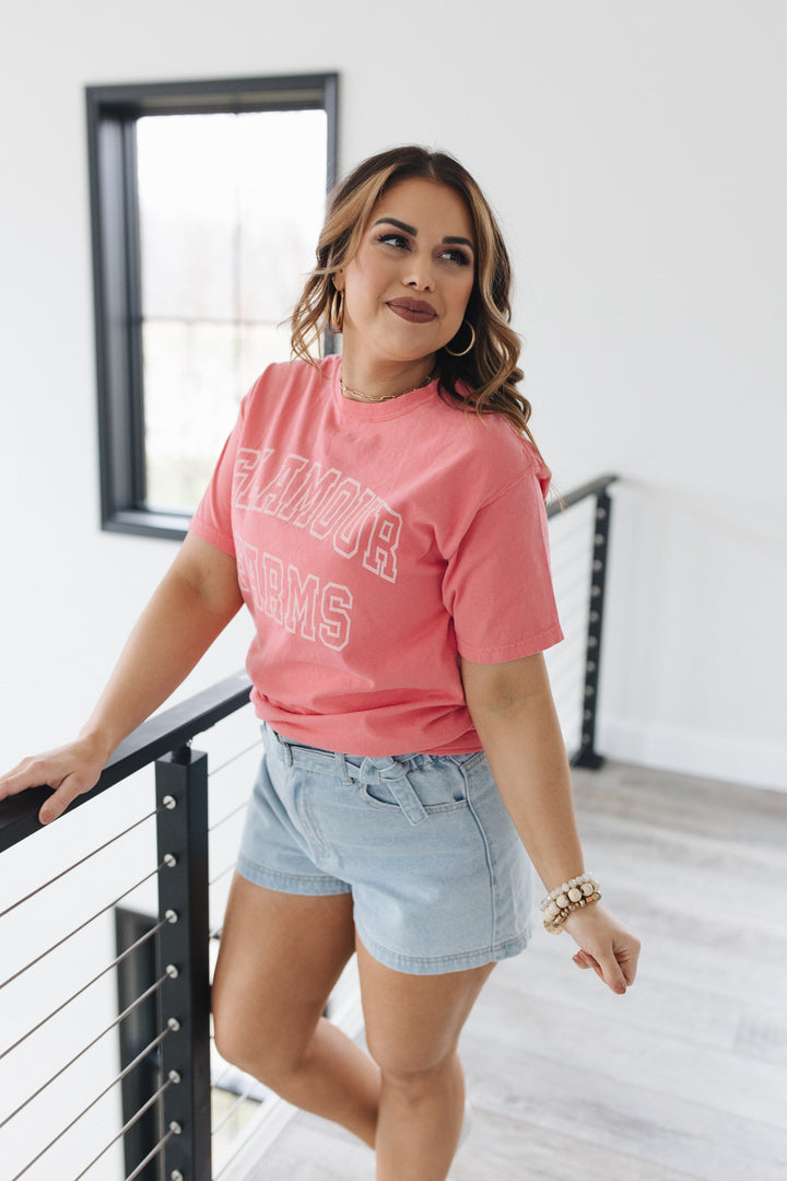 GF Logo Collegiate Graphic Tee