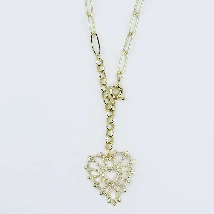 Lace Heart Necklace PRE-ORDER