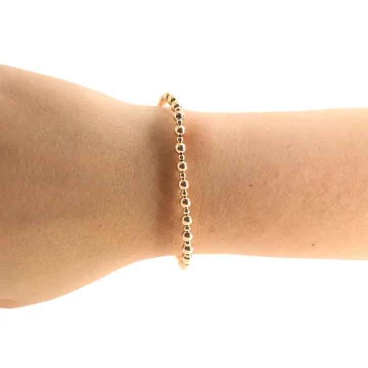 Beaded Blondes | Mini Katy Bracelet in Gold