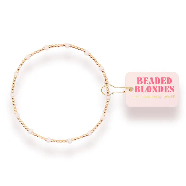 Beaded Blondes | Dainty Poppi Bracelet