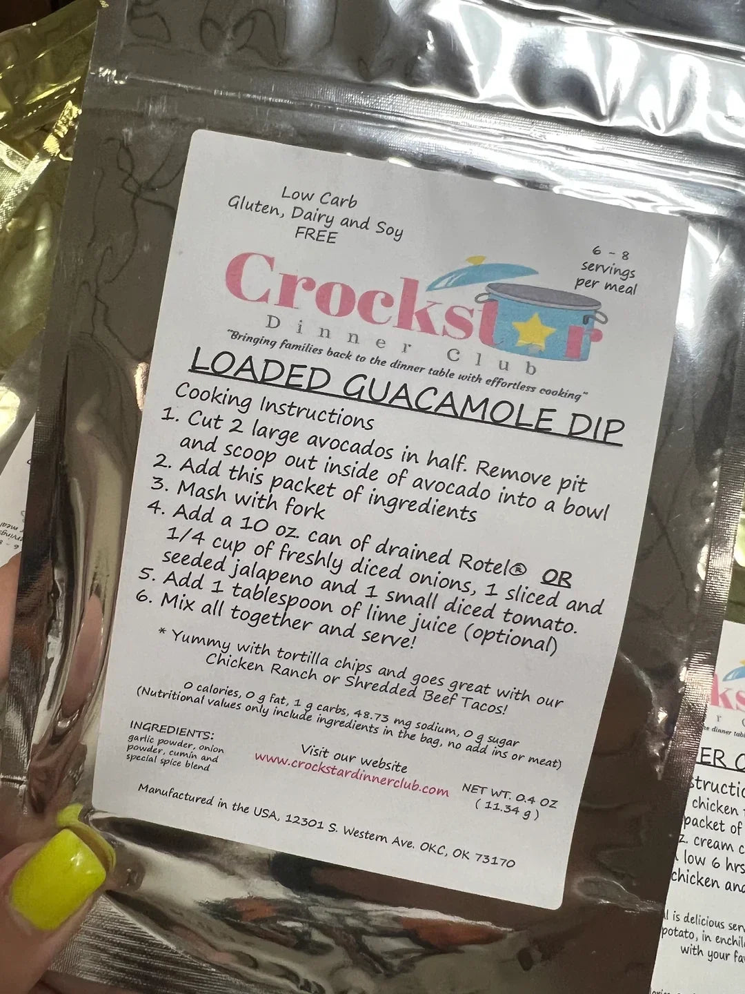 Crockstar Dips - Gluten Free
