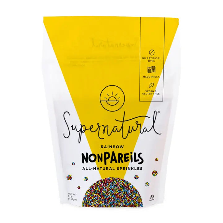 Dye Free Rainbow Nonpareils