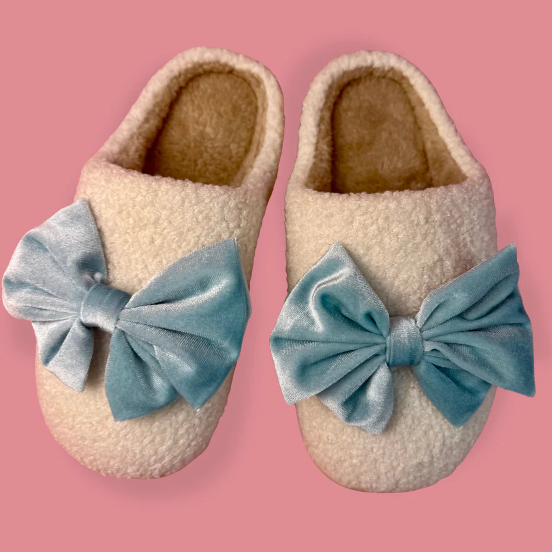Cozy Bow Slippers PRE-ORDER