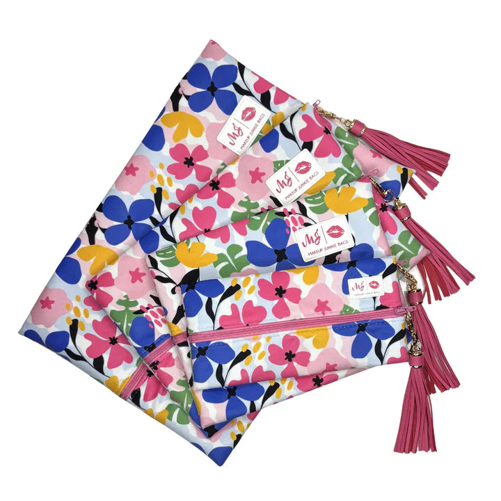 Makeup Junkie | Spring Petals Bags