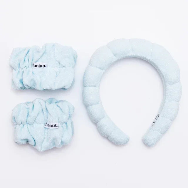 beaut. Headband + Wristbands Set