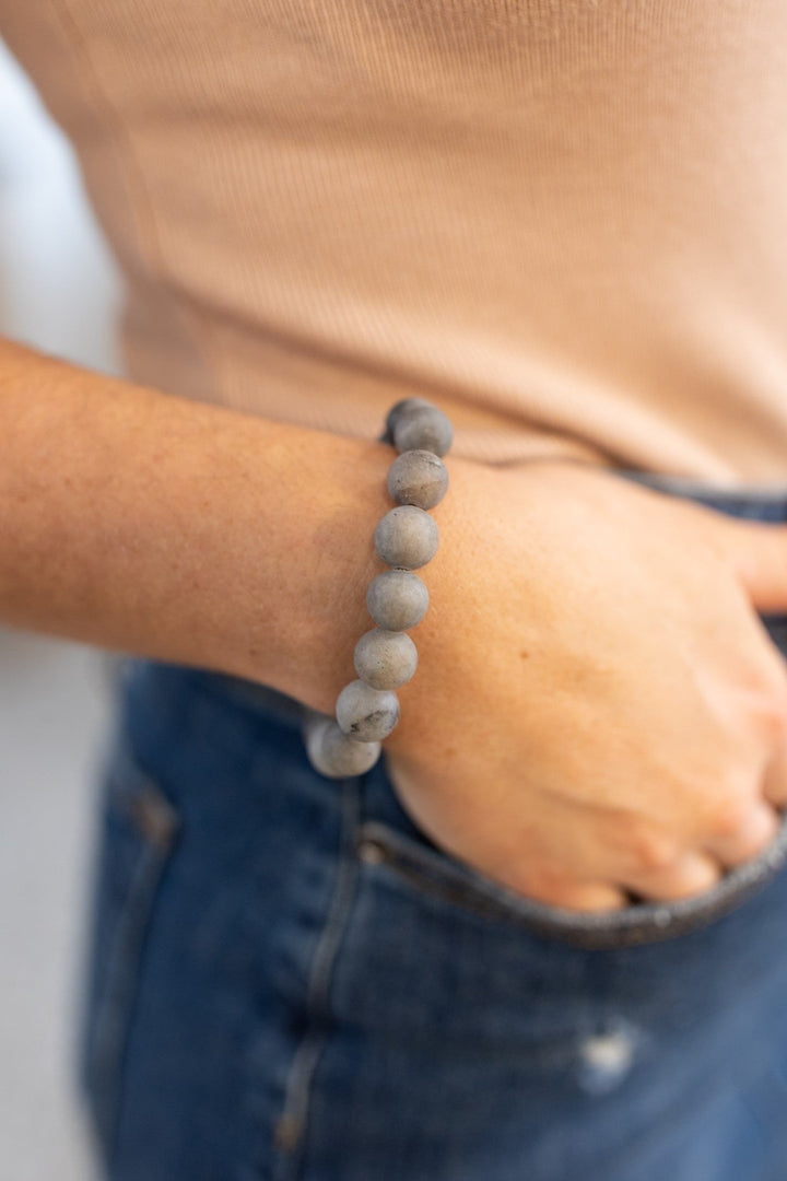 Semi-precious Stone Beaded Bracelet