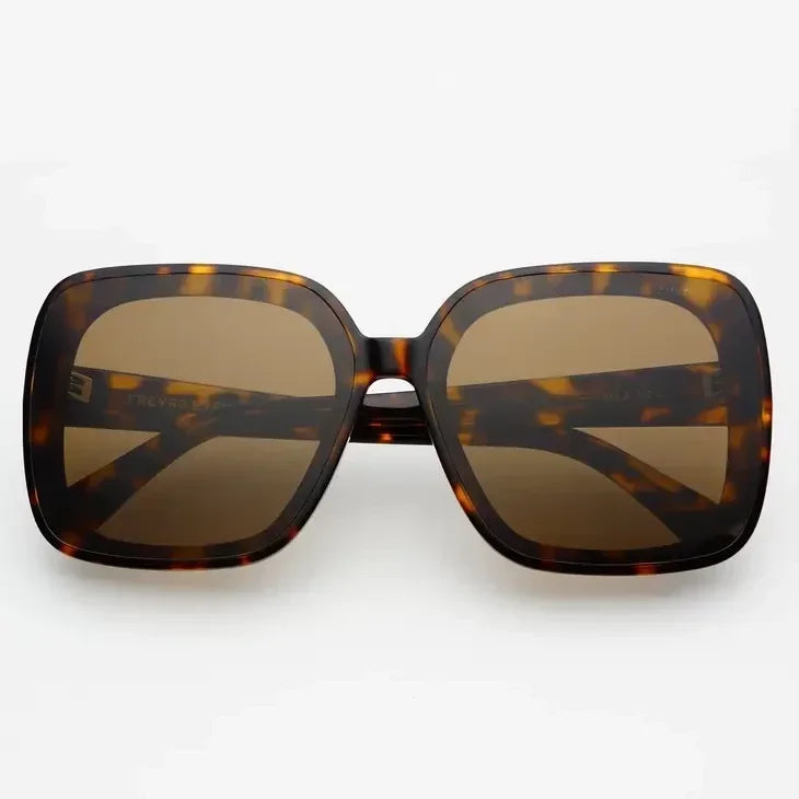 Ella Oversized Tortoise Sunglasses