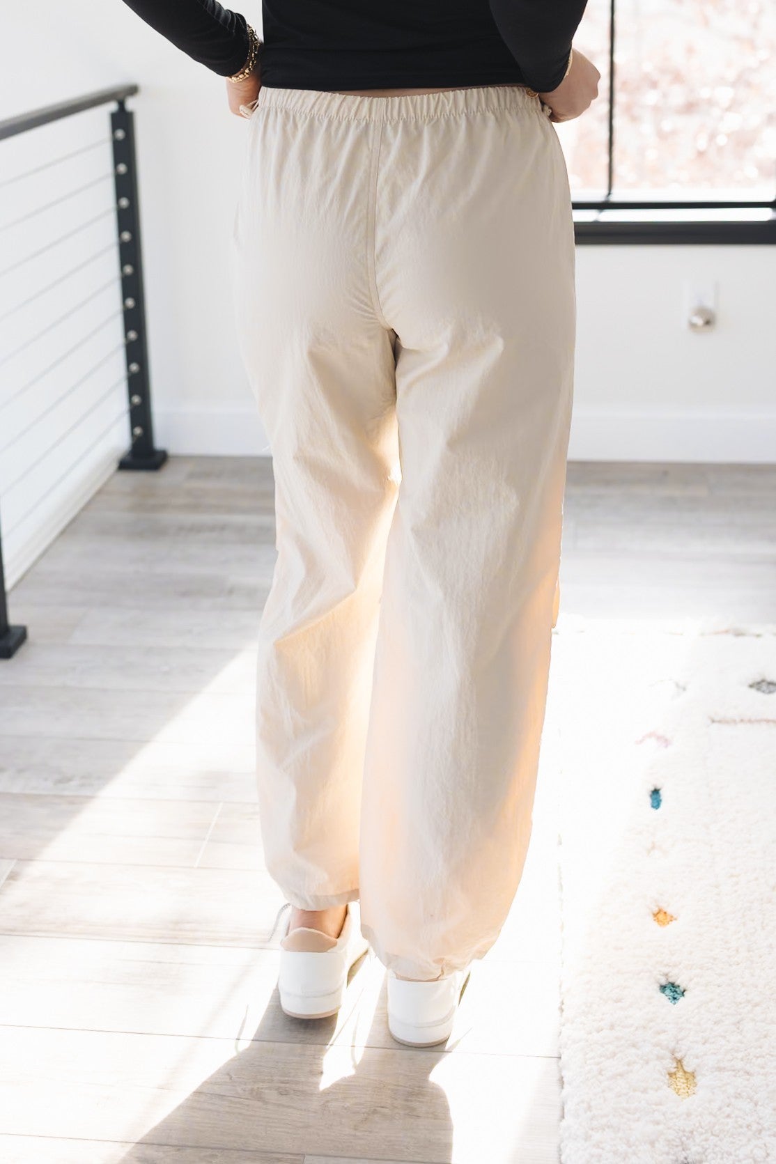 Toggle Waist Windbreaker Joggers *Final Sale*