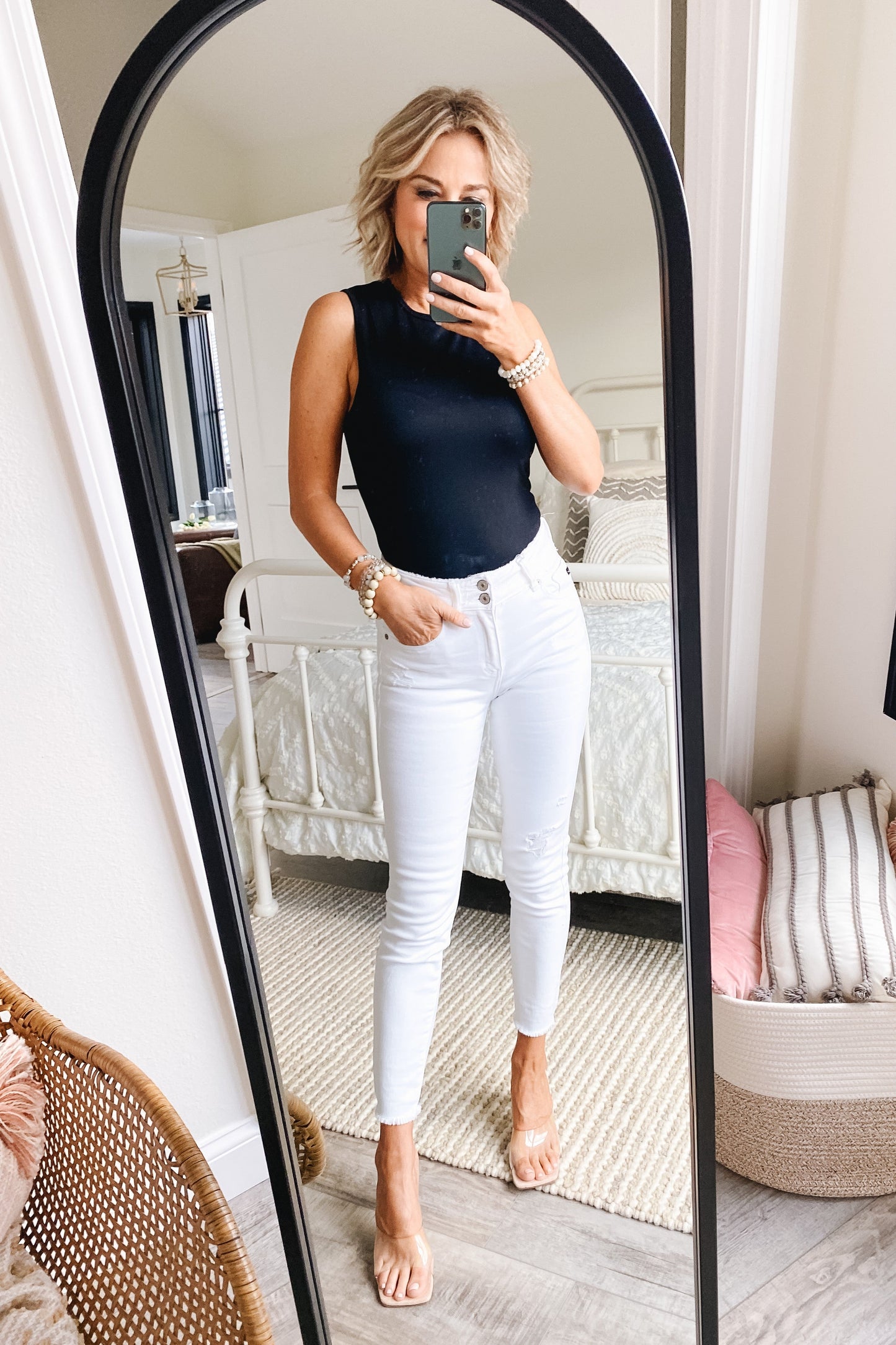 Slim Fit Round Neck Bodysuit *Final Sale*