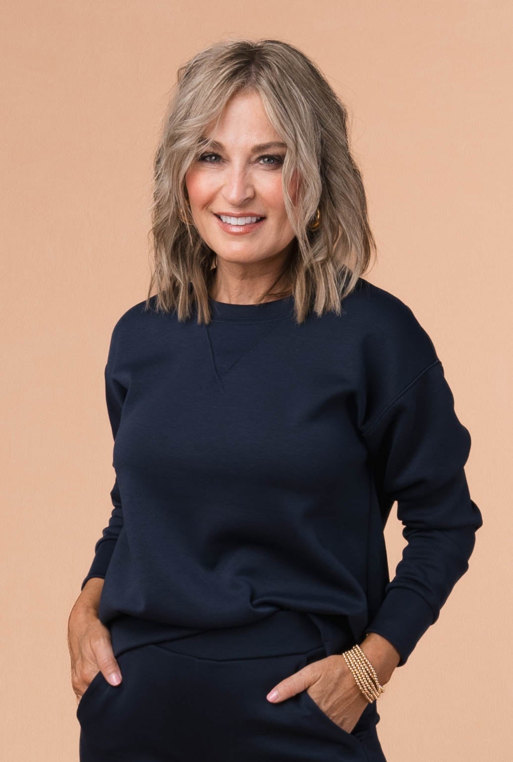 Malibu Banded Hem Pullover *Final Sale*