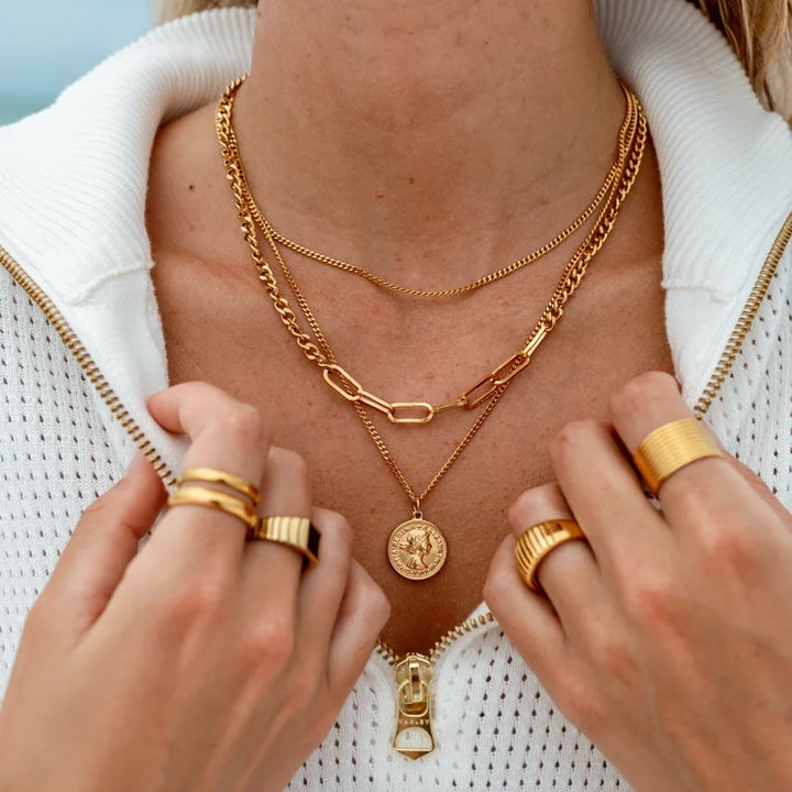 3 Little Birds Layered Necklace