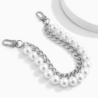 Pearl + Chain Link Bag Chain