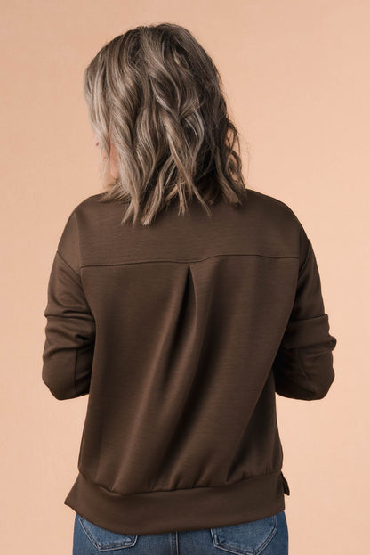 Malibu Banded Hem Pullover *Final Sale*
