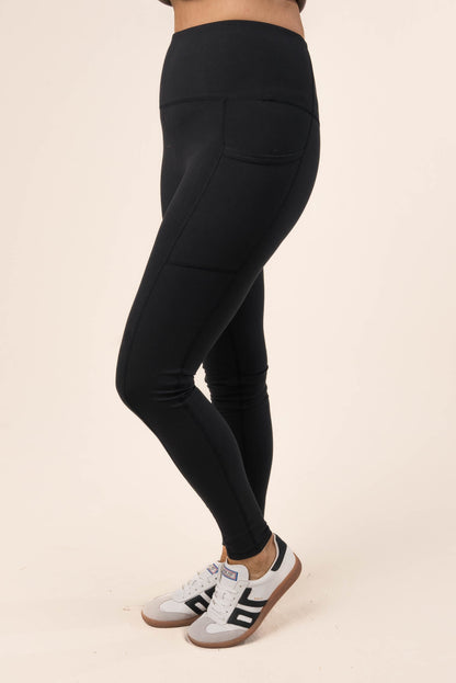 High Waist Pocket Athleisure Ankle Legging *Final Sale*