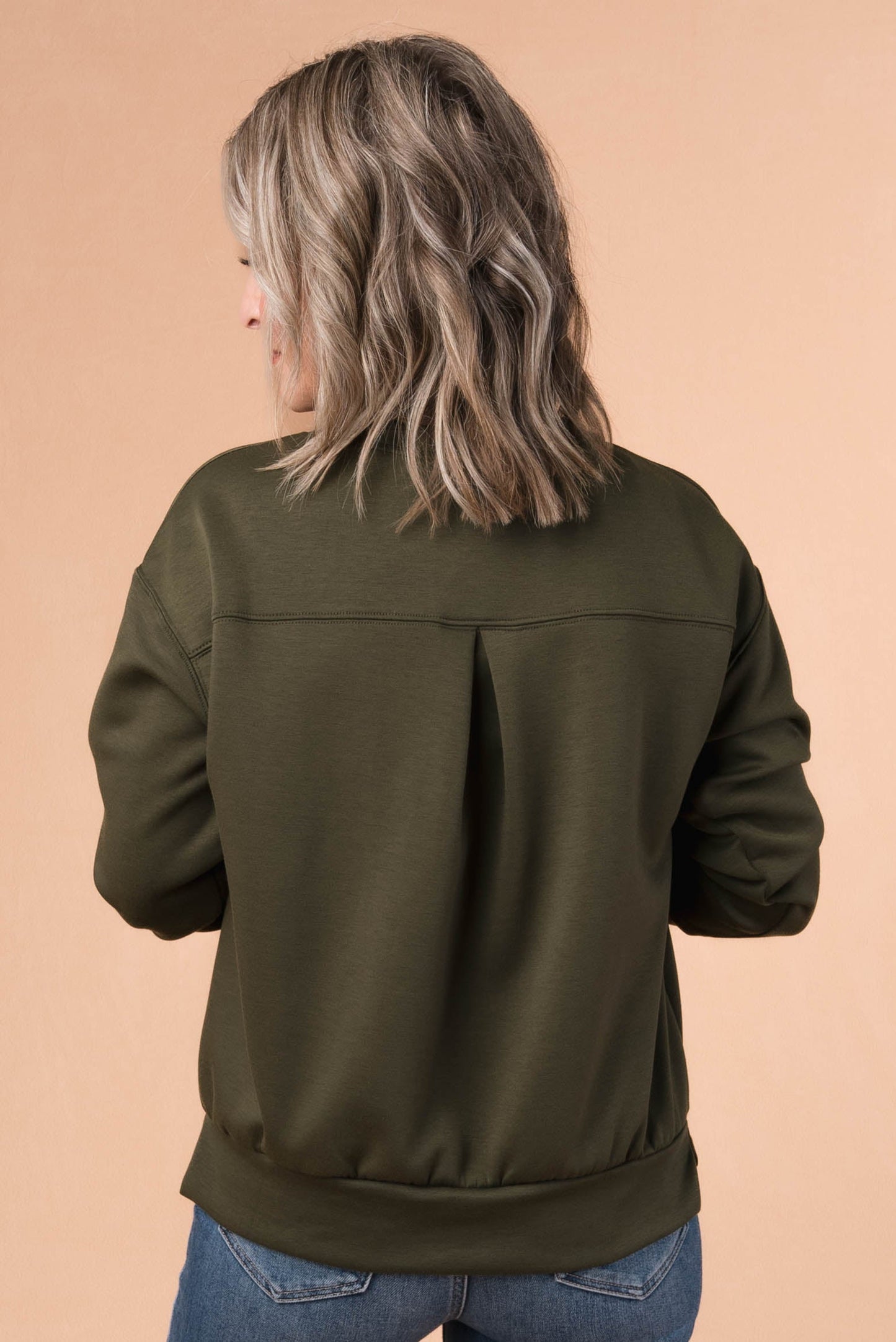 Malibu Banded Hem Pullover *Final Sale*