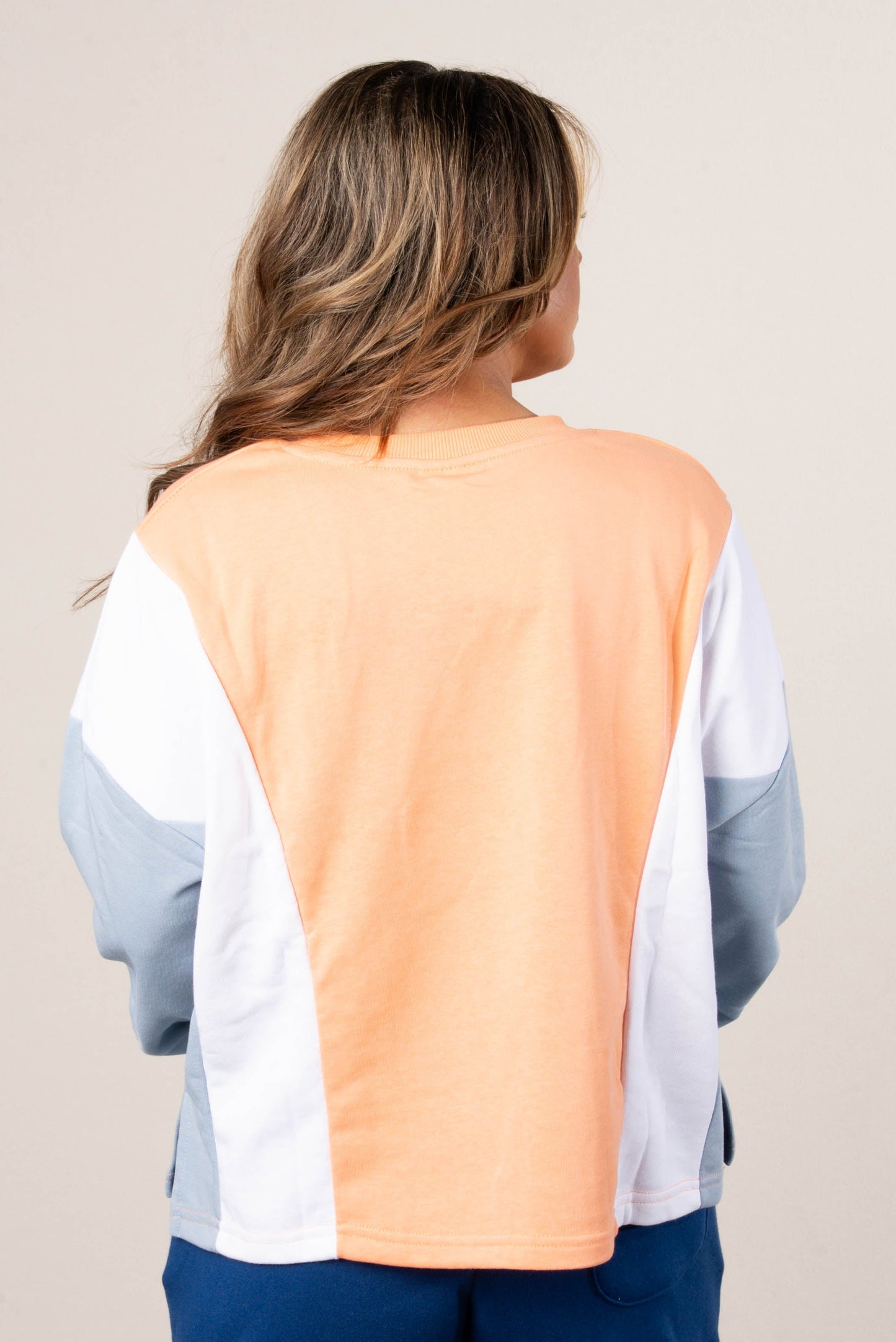 Let's Go Color Block Pullover