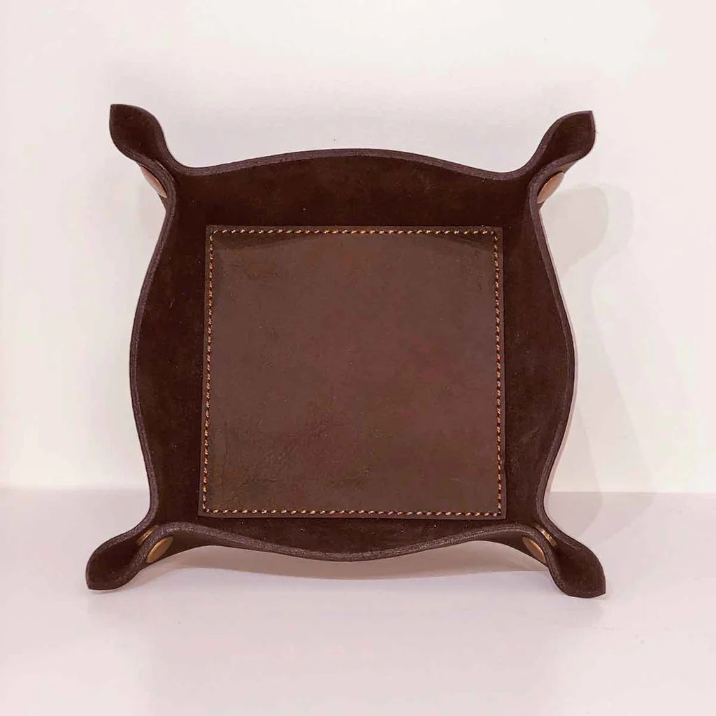 Genuine Leather Valet Tray