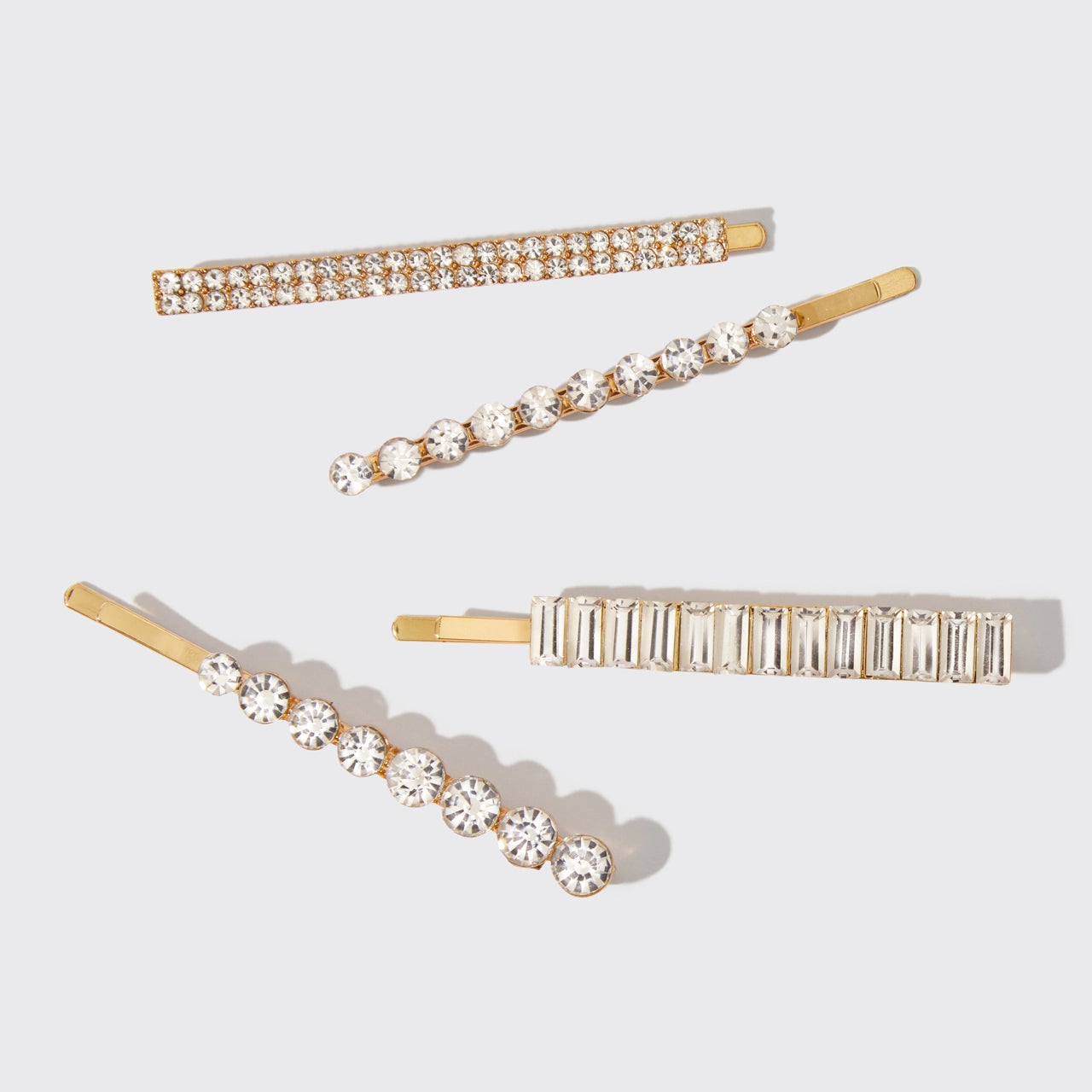 Kitsch | Holiday All Dressed Up Rhinestone Bobby Pin Set