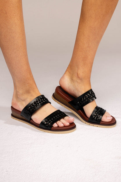 Romaa Wedge Slide Sandal