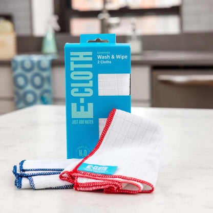 E-Cloth | Wash + Wipe Dish Cloths - 2 pk