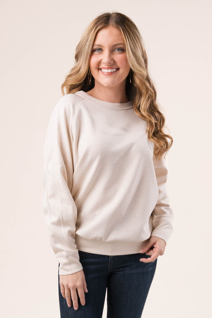 Butter Soft Raglan Sweatshirt