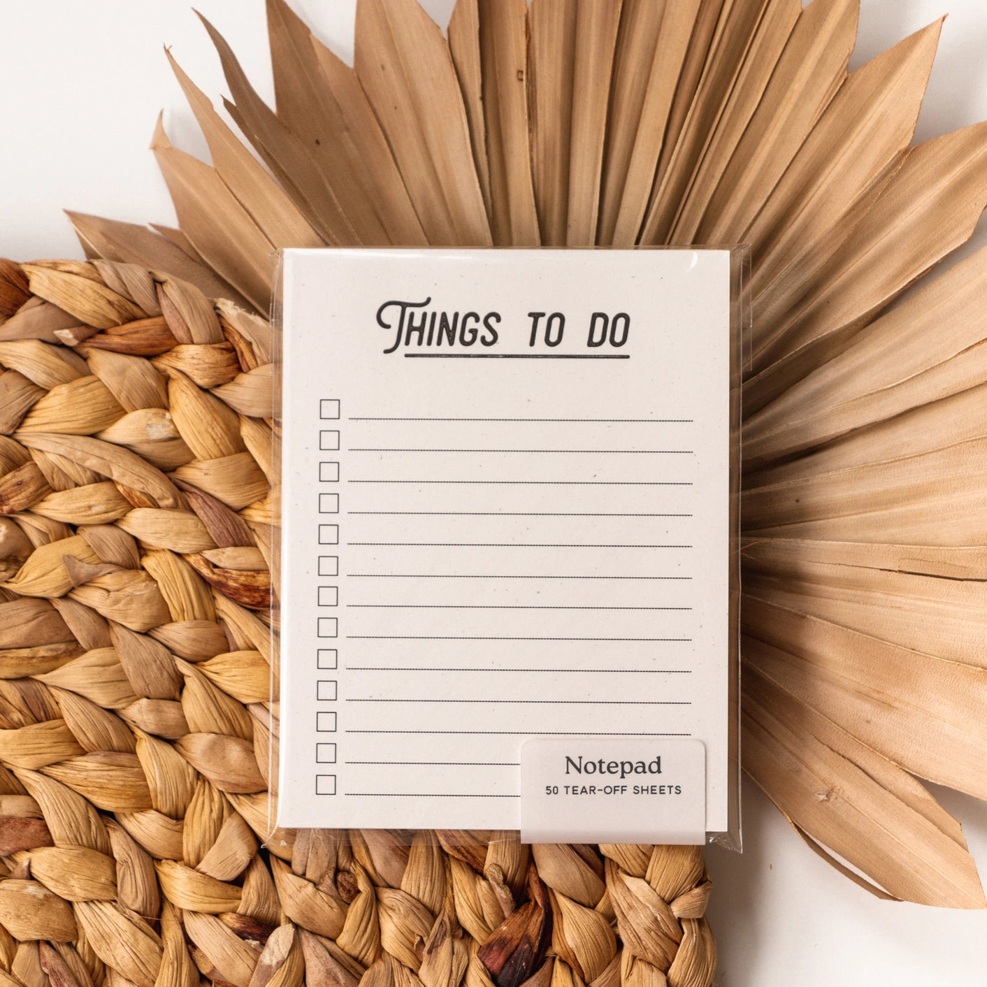 Essential Do + Buy Notepad