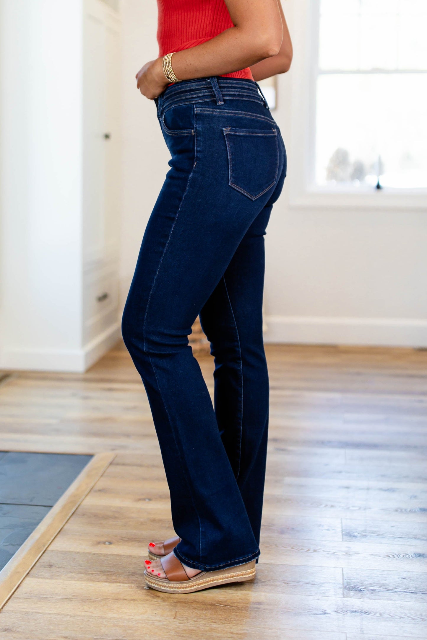 Vervet High Rise Bootcut Jeans