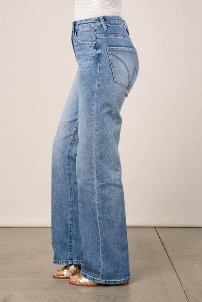 Mica High Rise Wide Leg Jeans