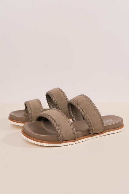 Vada Sueded Slide Sandal