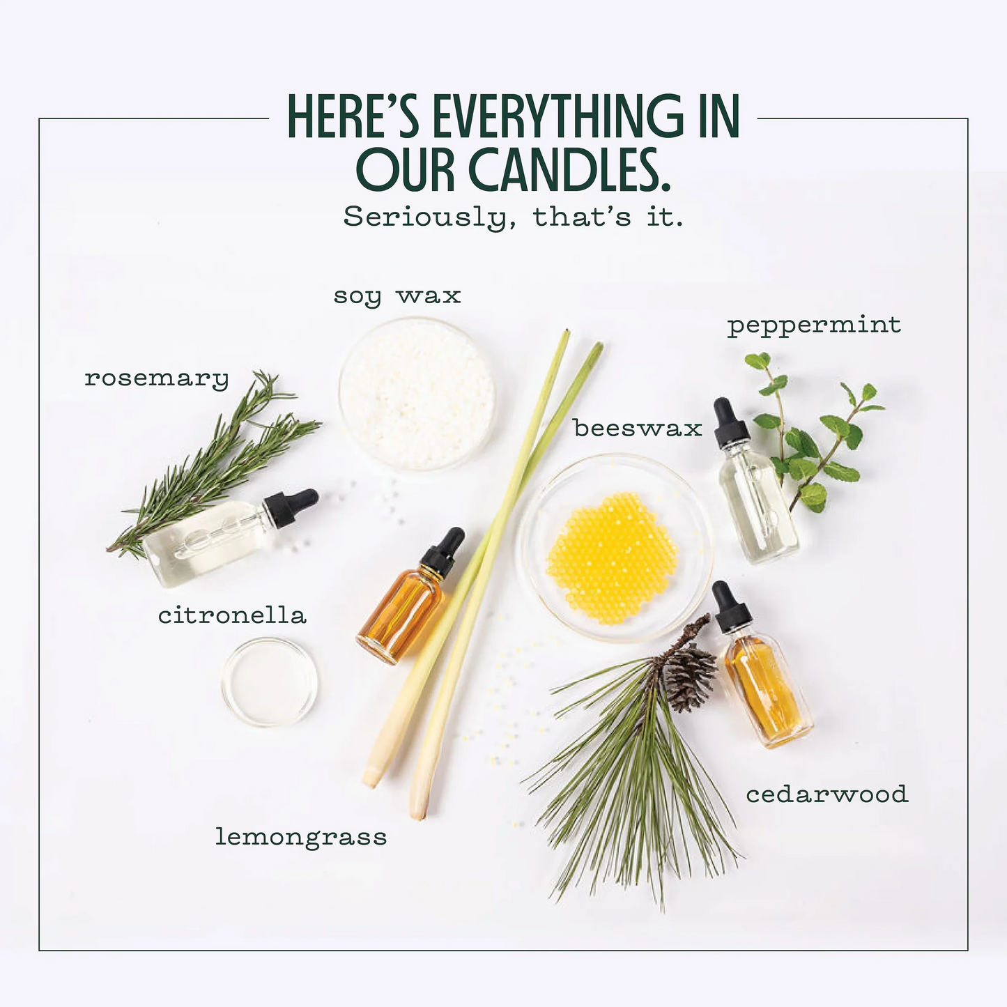 Mosquito Repellent Candle