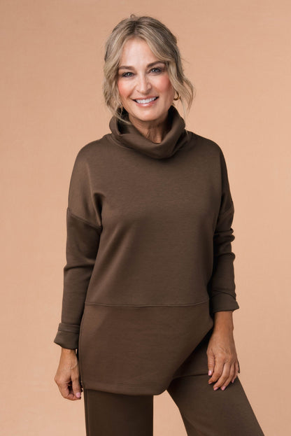 Vienna Cowl Neck Pullover *Final Sale*