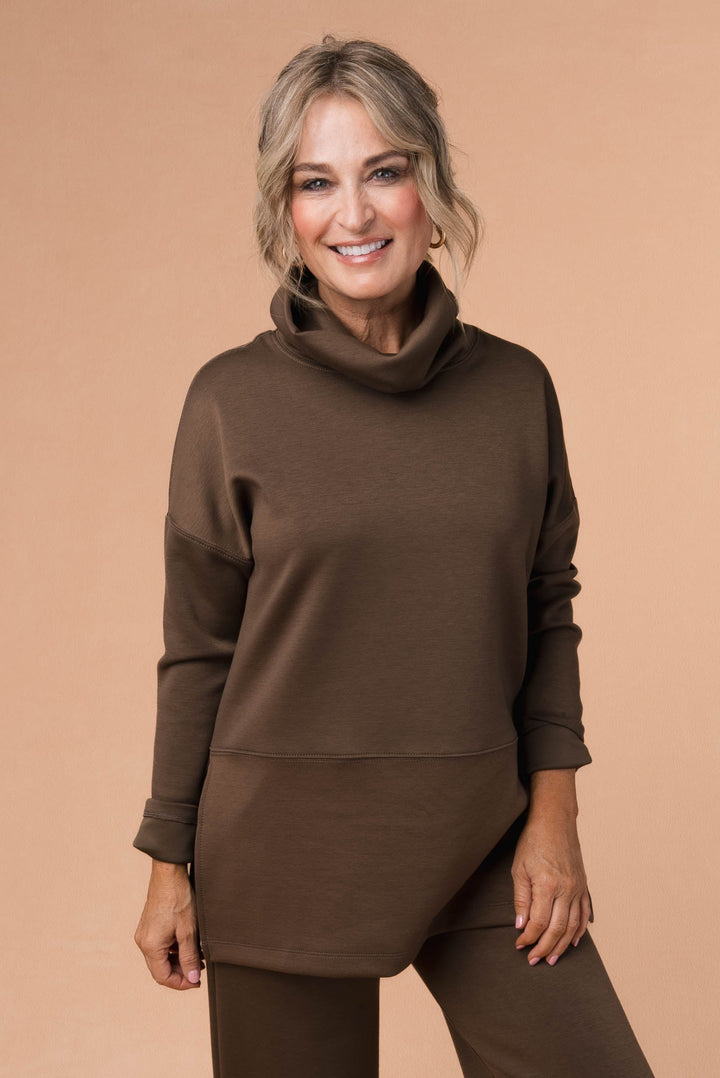 Vienna Cowl Neck Pullover *Final Sale*