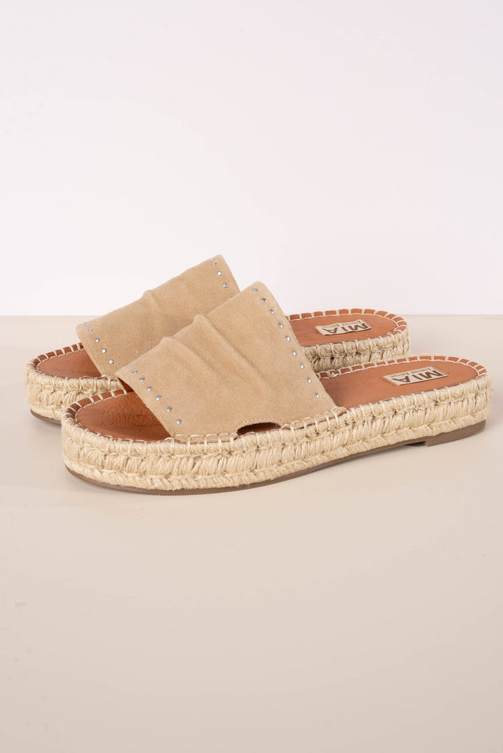 Dahya Suede Slide Sandal