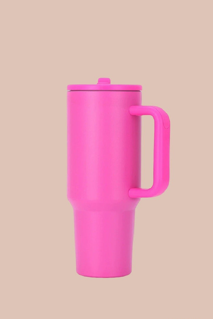 Spill Free Stainless Steel Tumbler