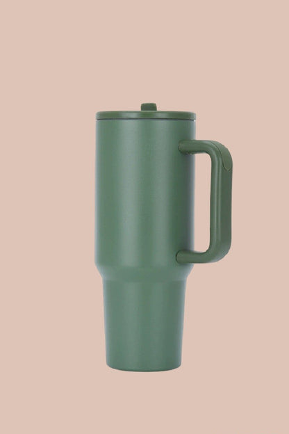 Spill Free Stainless Steel Tumbler