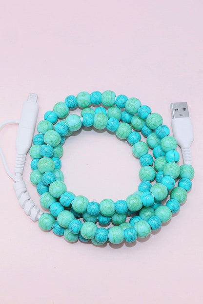 Charming Charge Beaded Dual Charging Cable